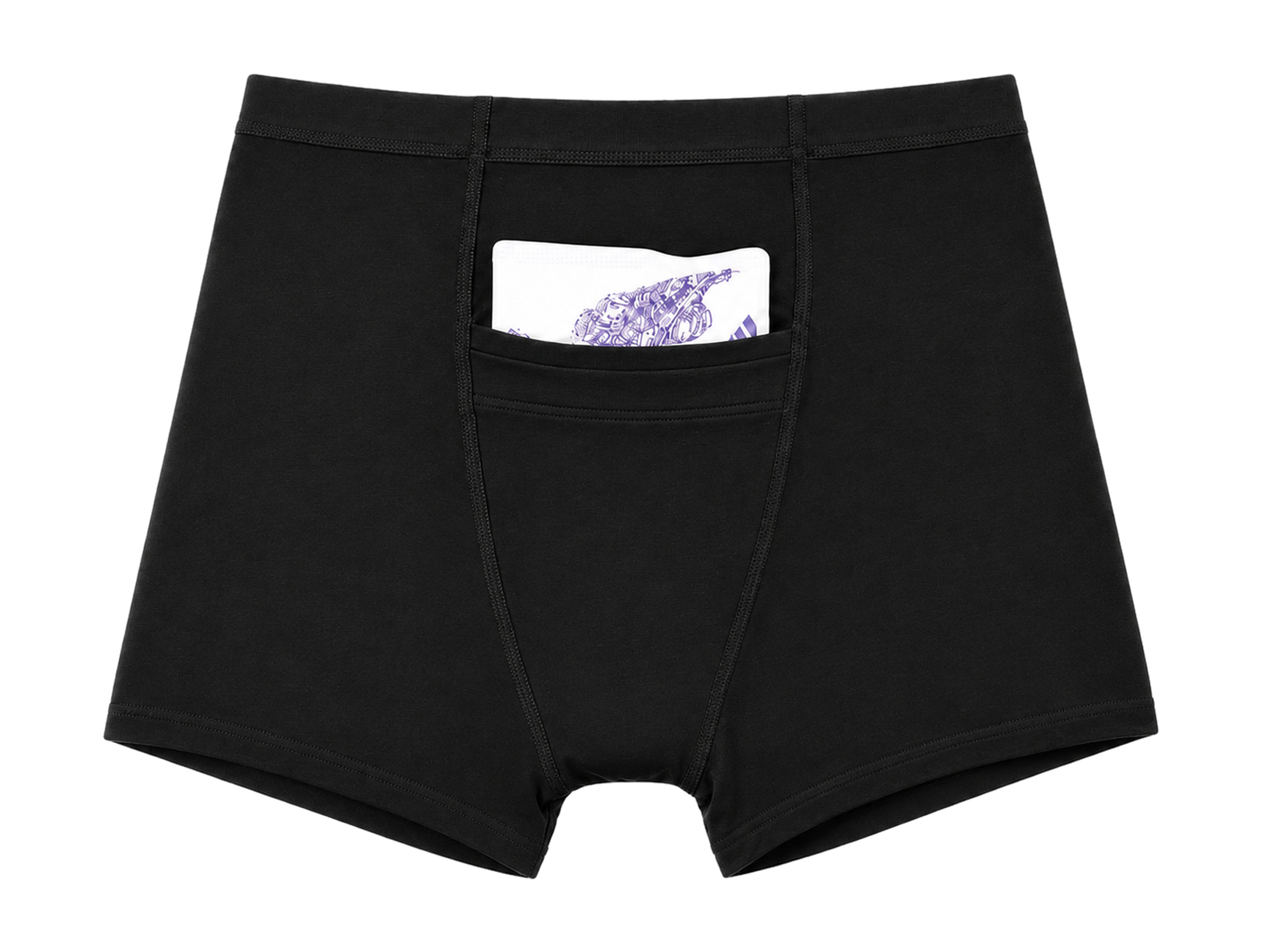 BlueBalls performance underwear with a visible cooling insert
